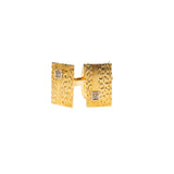 Vintage 18k Yellow Gold Cuff Links