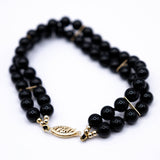 Black Onyx Bead Bracelet