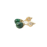 Emerald Drop Earrings