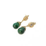 Emerald Drop Earrings