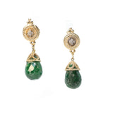 Emerald Drop Earrings