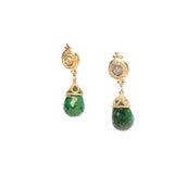 Emerald Drop Earrings