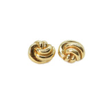 Gold Twist Earrings