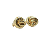 Gold Twist Earrings