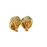 Gold Twist Earrings