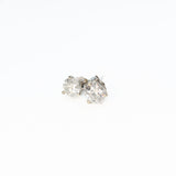 Martini Mounted Diamond Earrings