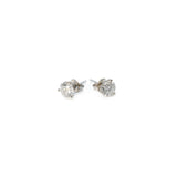 Martini Mounted Diamond Earrings