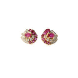 Ruby Statement Earrings