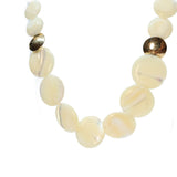 Freshwater Pearl Coin Necklace