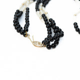 Onyx and Pearl Choker