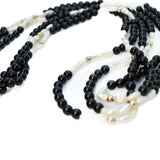 Onyx and Pearl Choker