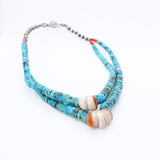 Turquoise Tiered Chocker