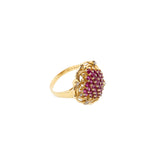 Retro Ruby Ring