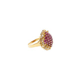 Retro Ruby Ring