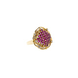 Retro Ruby Ring