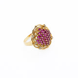 Retro Ruby Ring