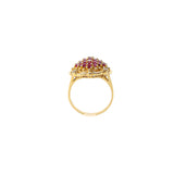 Retro Ruby Ring