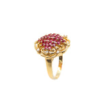 Retro Ruby Ring