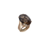 Rope Mounted Citrine Ring