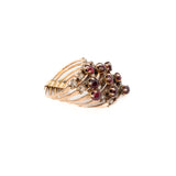 Ruby and Sapphire Harem Ring