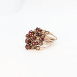 Ruby and Sapphire Harem Ring