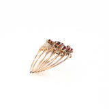 Ruby and Sapphire Harem Ring