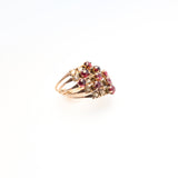 Ruby and Sapphire Harem Ring