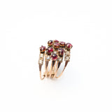 Ruby and Sapphire Harem Ring