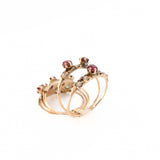 Ruby and Sapphire Harem Ring