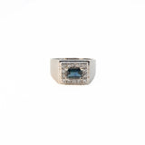 Square Sapphire Ring