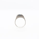 Square Sapphire Ring