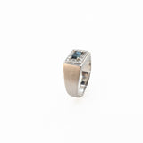 Square Sapphire Ring