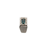 Square Sapphire Ring