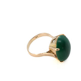 Oversized Malachite Ring