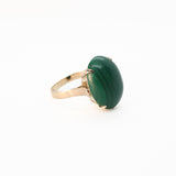 Oversized Malachite Ring