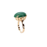 Oversized Malachite Ring