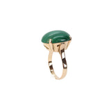 Oversized Malachite Ring