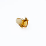 Modern Citrine Ring