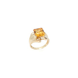 Modern Citrine Ring