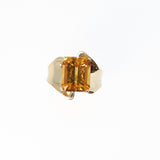 Modern Citrine Ring