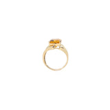 Modern Citrine Ring