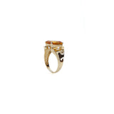 Modern Citrine Ring