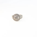 Extravagant White Gold Diamond Ring