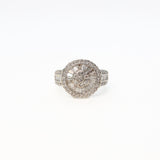 Extravagant White Gold Diamond Ring