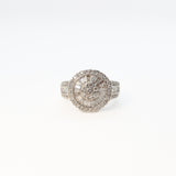 Extravagant White Gold Diamond Ring