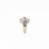 Extravagant White Gold Diamond Ring