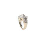 Extravagant White Gold Diamond Ring