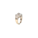 Extravagant White Gold Diamond Ring