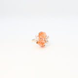 Coral Rose Ring