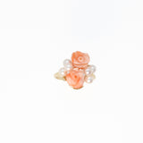 Coral Rose Ring